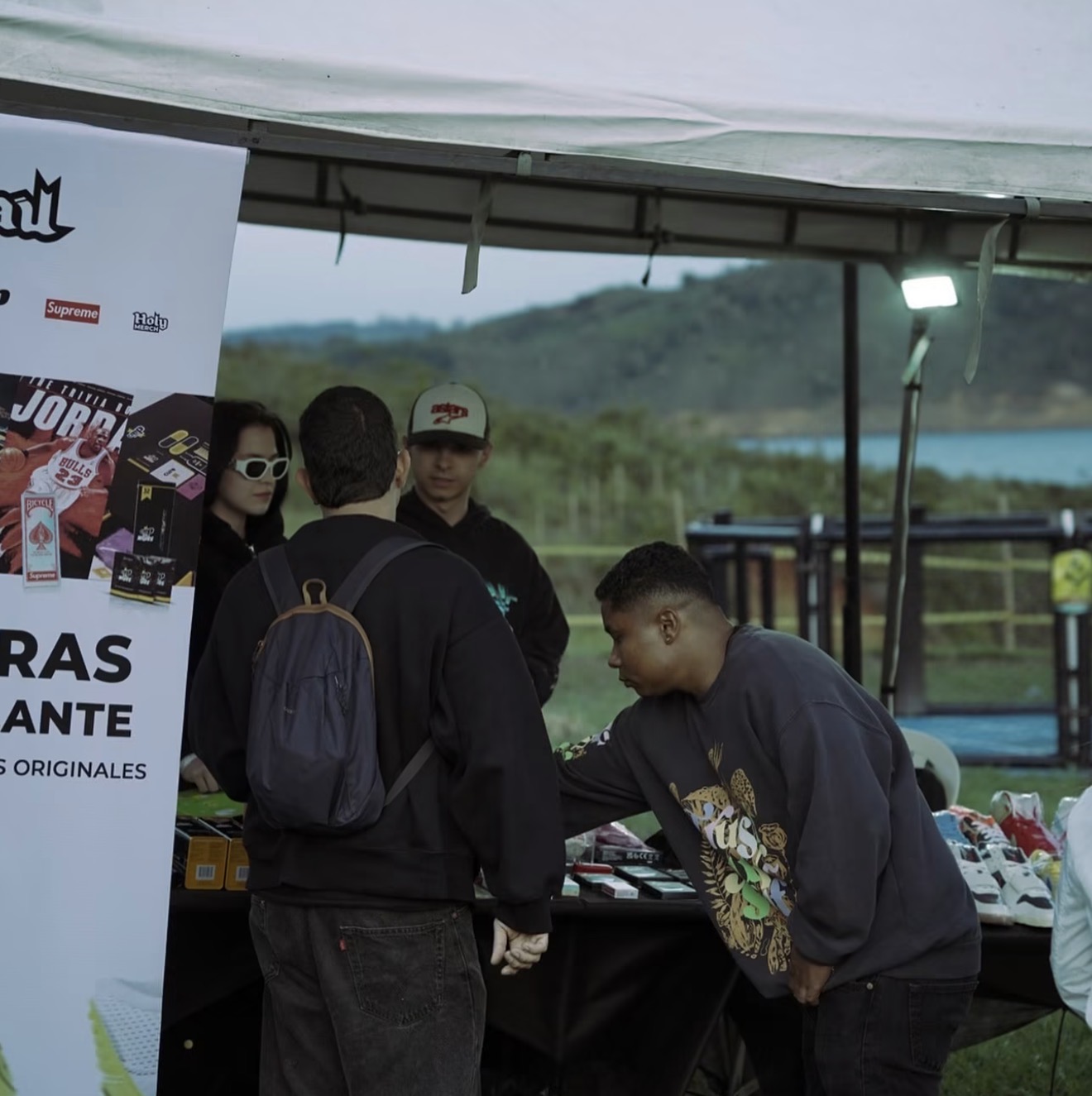 Stand de Holy Grail en el 420 VIP FEST