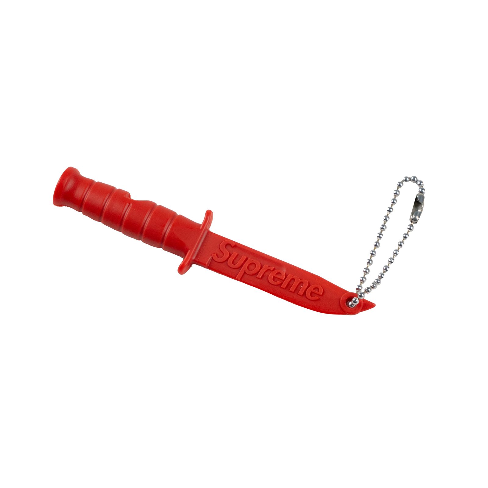 Supreme Ka-Bar Emergency Whistle Keychain Red