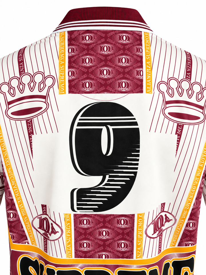Supreme Por Ciento Soccer Jersey Burgundy — foto 4
