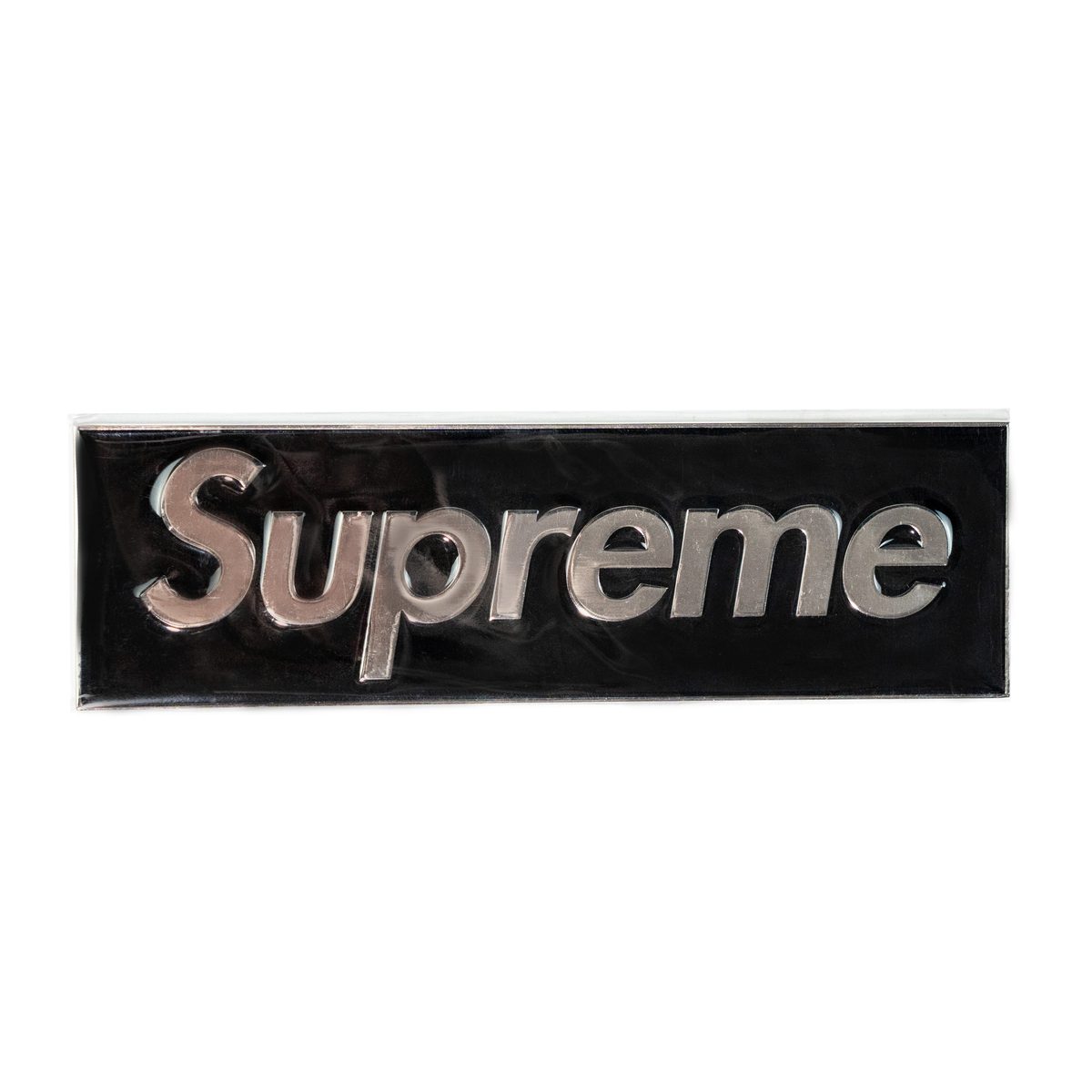 Supreme Box Logo Car Emblem (FW25) Black
