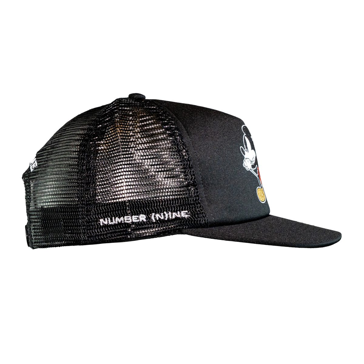 Supreme Number (N)ine Mickey Mesh Back 5-Panel Black