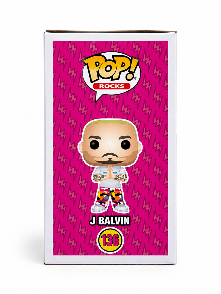 Funko Pop! Rocks J Balvin Green Hair Chase #136 — foto 6