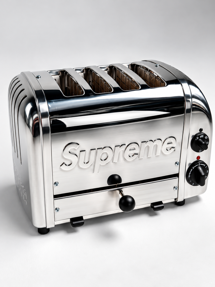 Supreme x Dualit 4 Slice Toaster Silver