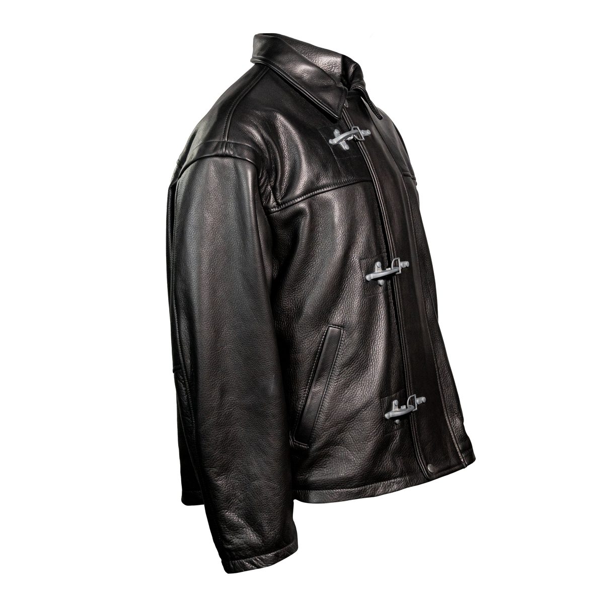 Supreme Schott Leather Clip Jacket
