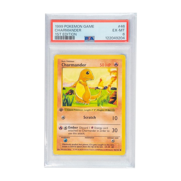 Charmander 1st Edition (1999 Pokémon Game)