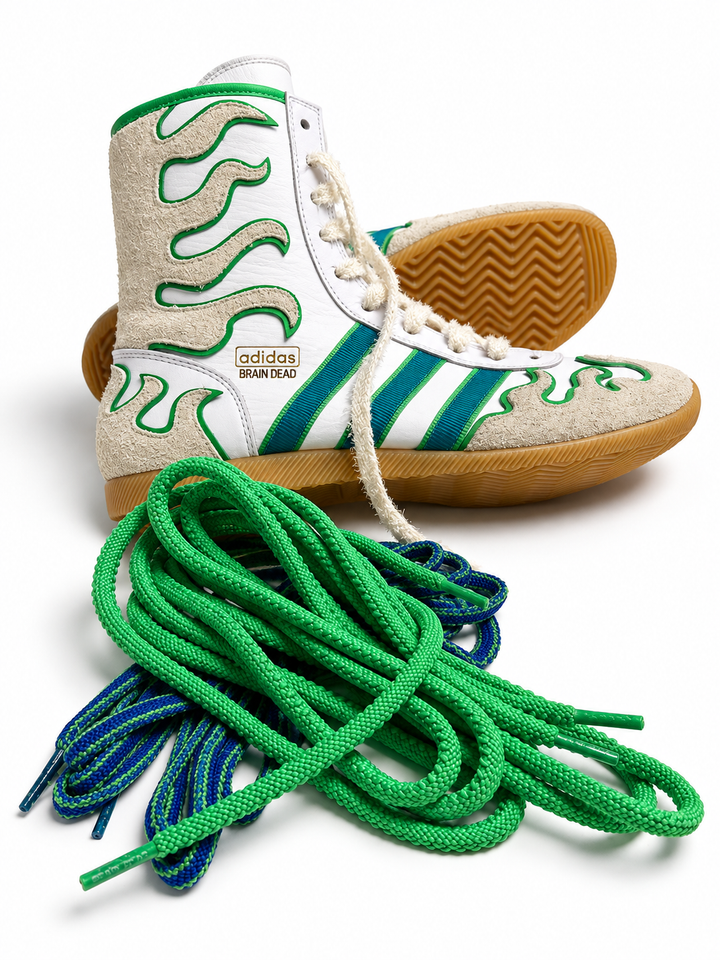Adidas Japan H x Brain Dead White Green — foto 5
