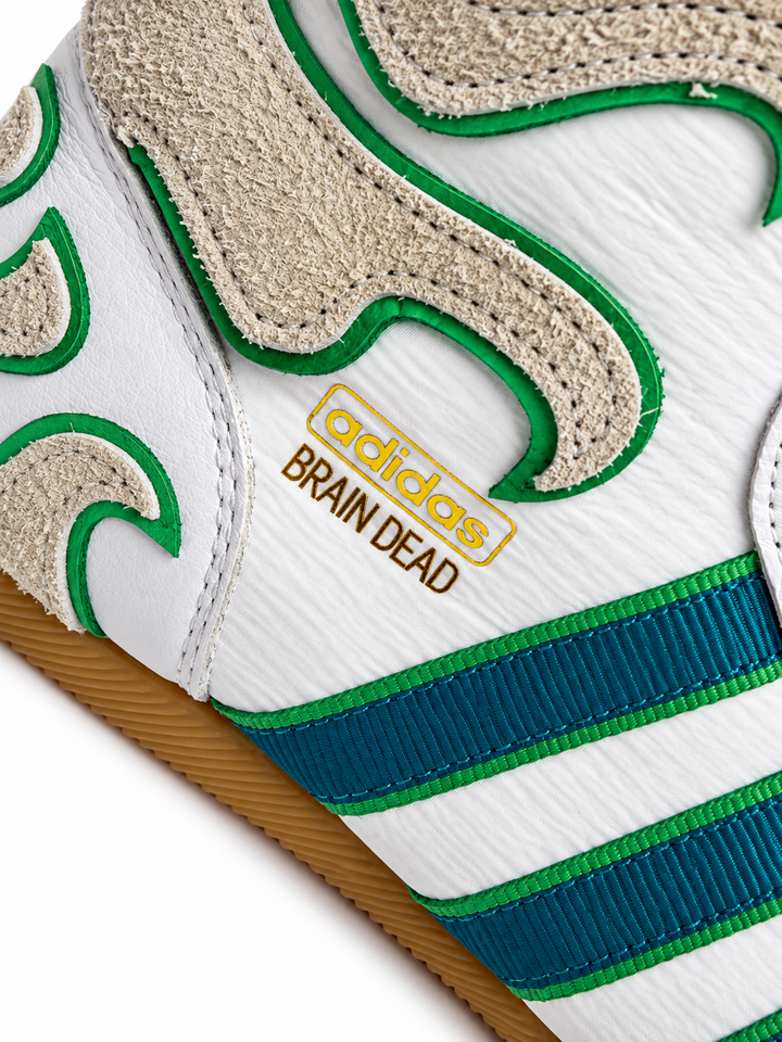 Adidas Japan H x Brain Dead White Green — foto 2