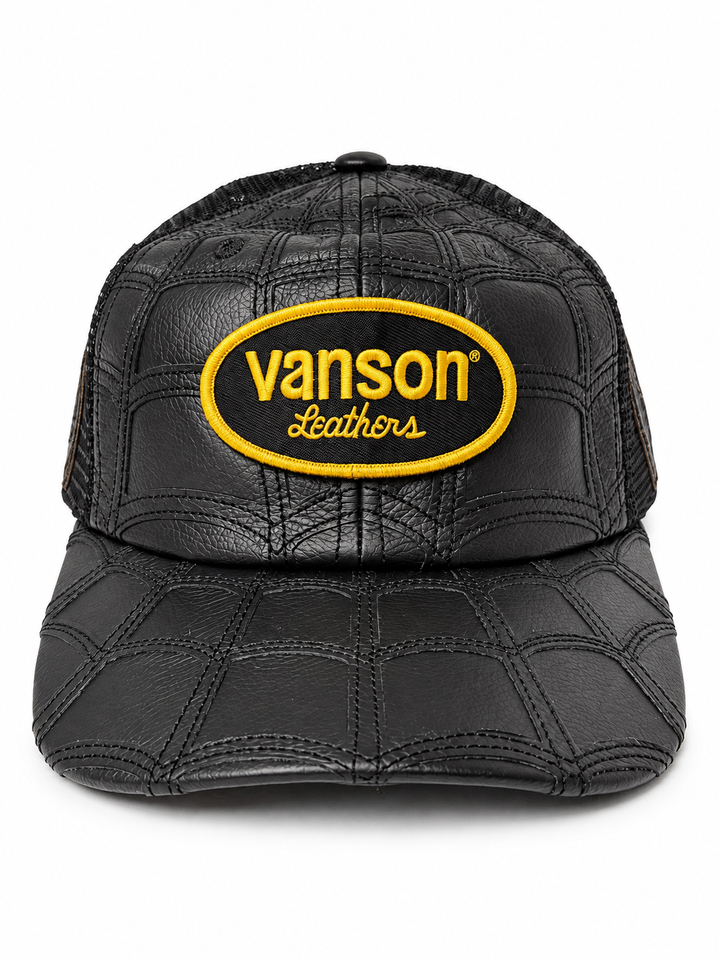Supreme Vanson Leathers Spider-Man Mesh Back 6 Panel Hat