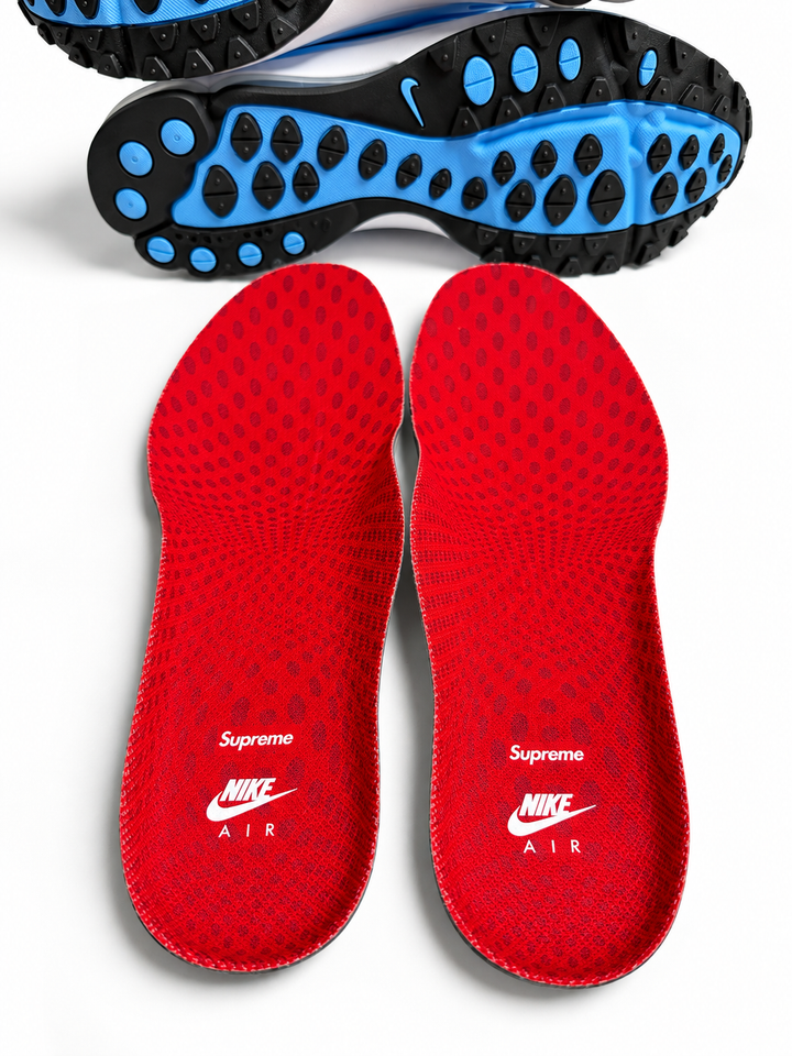 Nike Air Max 2001 Air Ecstasy x Supreme White University Blue — foto 4