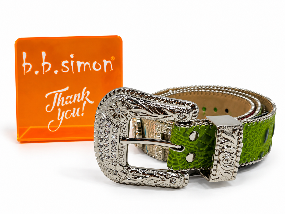 Badfriend x B.B. Simon Mexico Logo Belt — foto 8