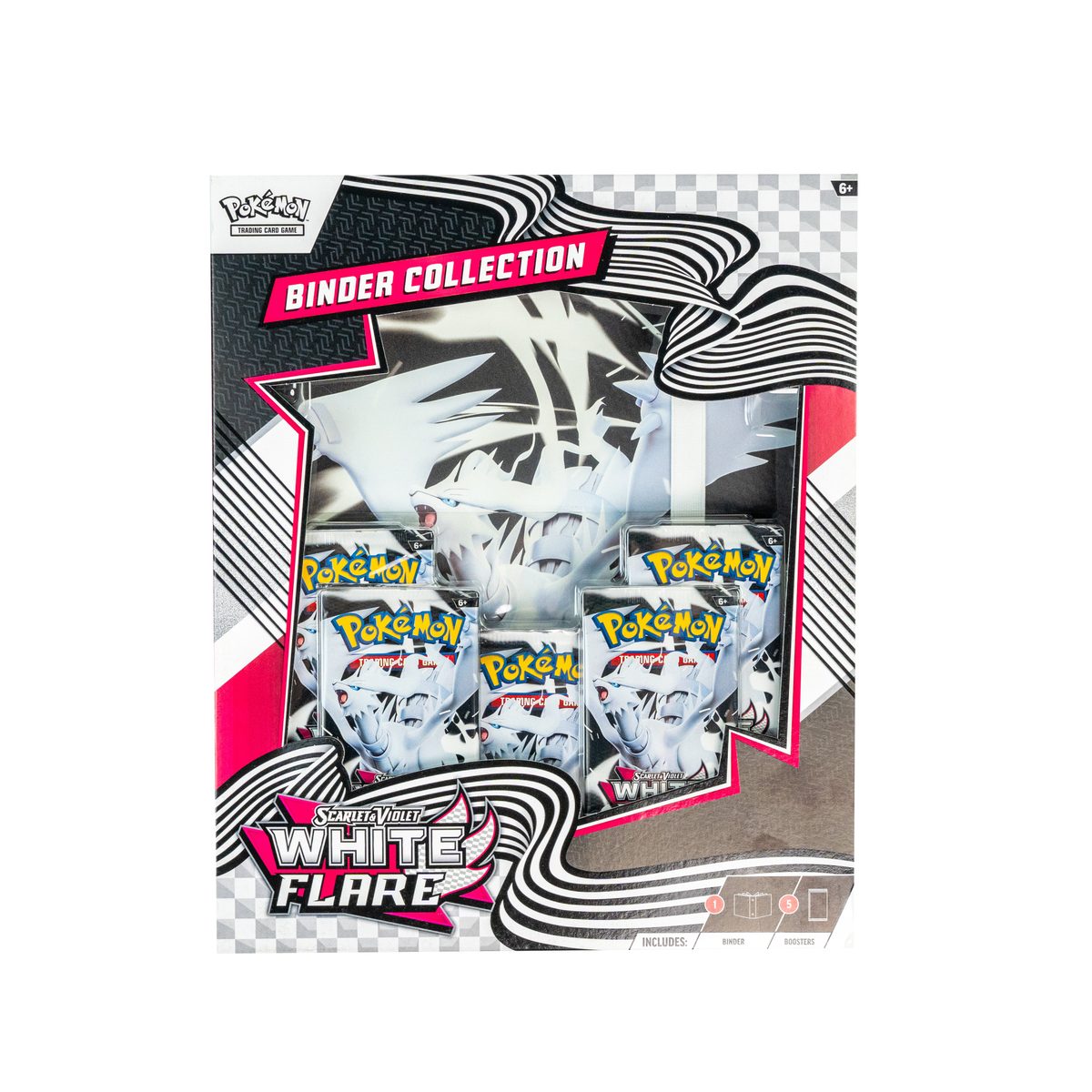 Pokemon TCG: Scarlet & Violet – White Flare Binder Collection