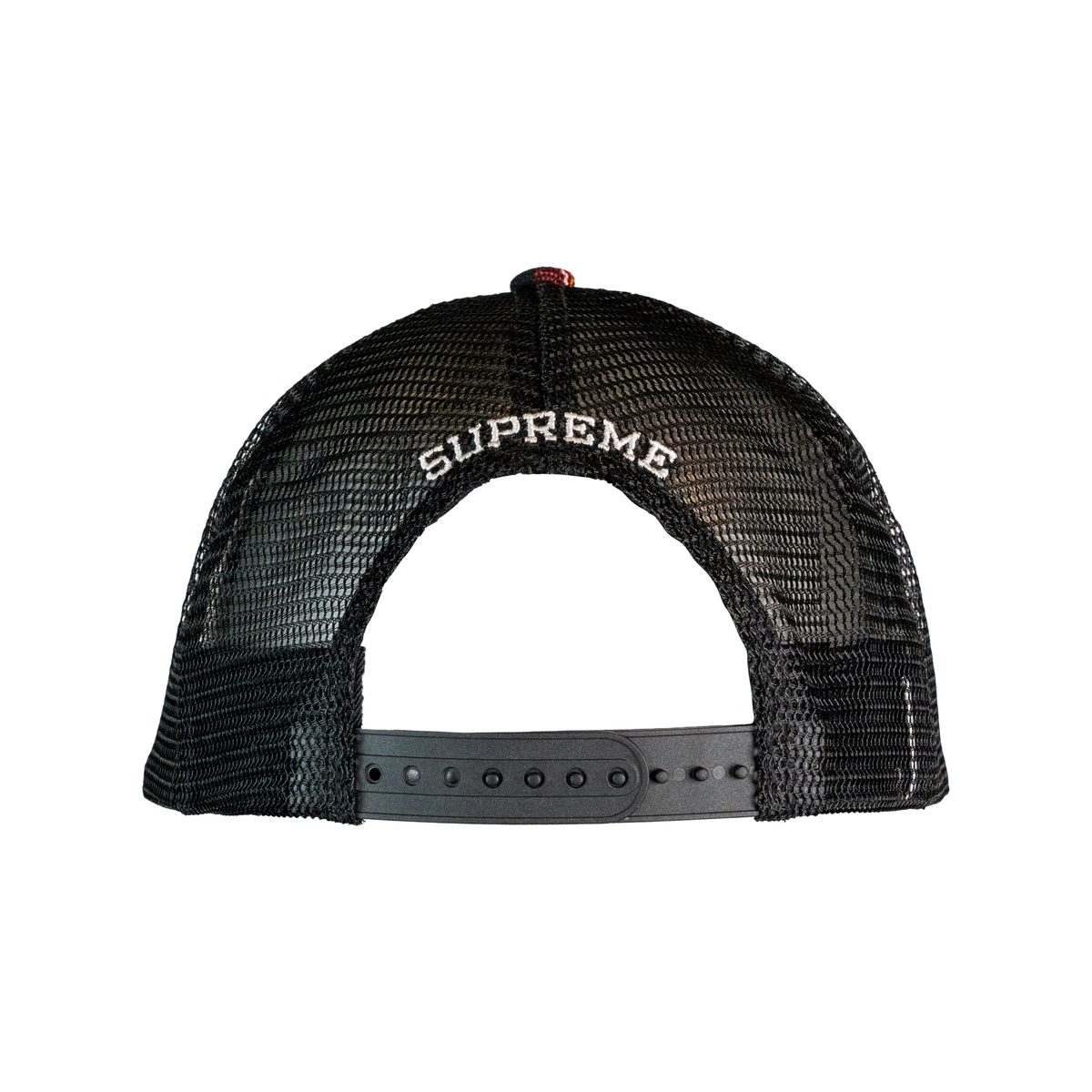 Supreme b.b. Simon Studded Mesh Back 5-Panel Plaid (FW25)