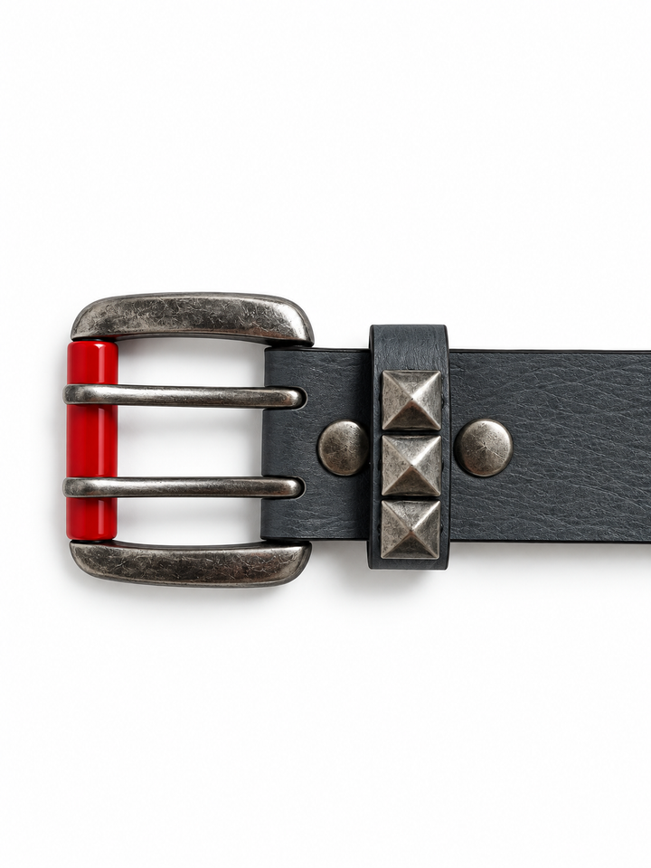 ED HARDY SKULL LEATHER BELT — foto 4