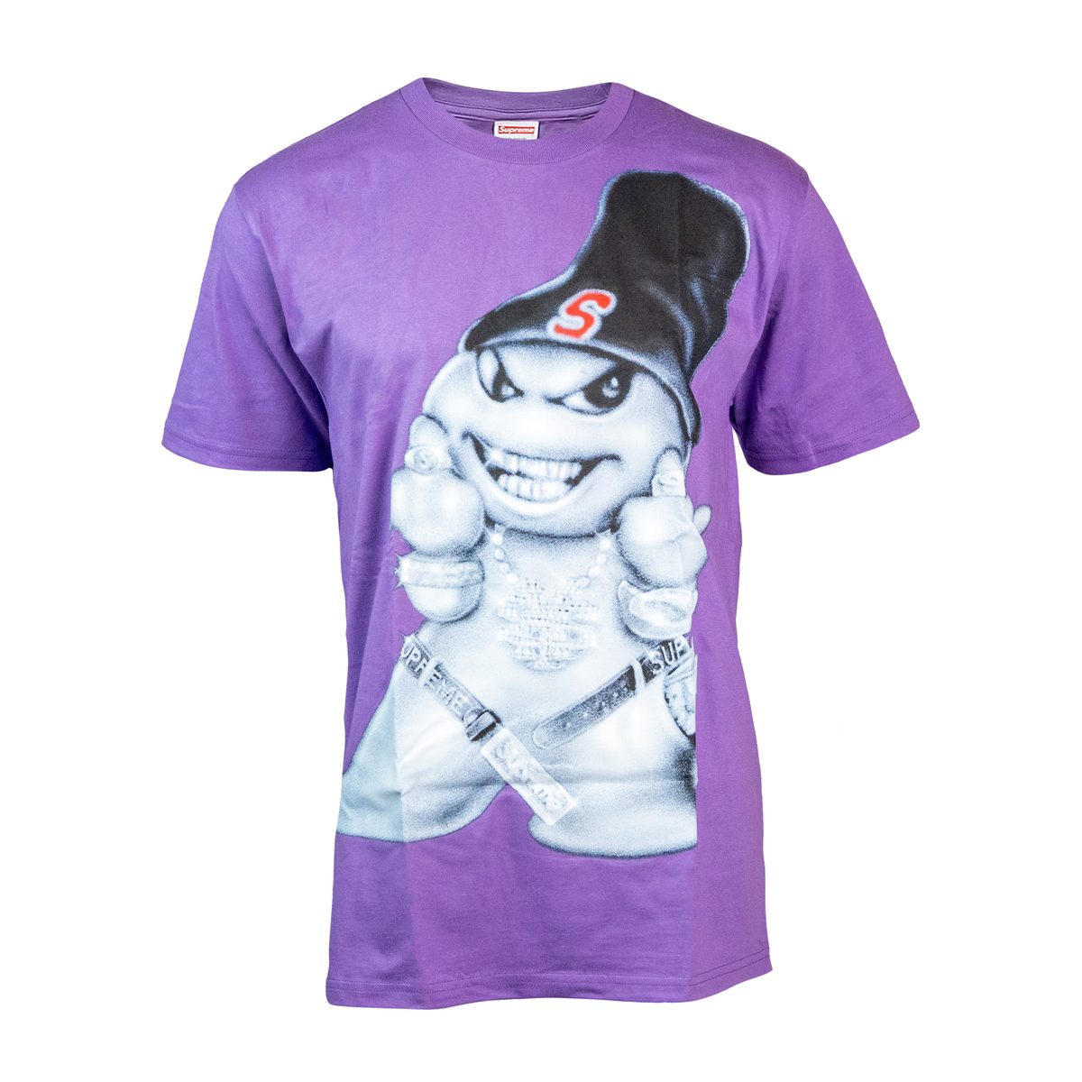 Supreme Snowman Tee Purple FW25