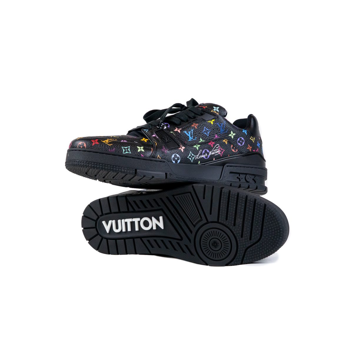 Louis Vuitton LV Trainer Takashi Murakami Black