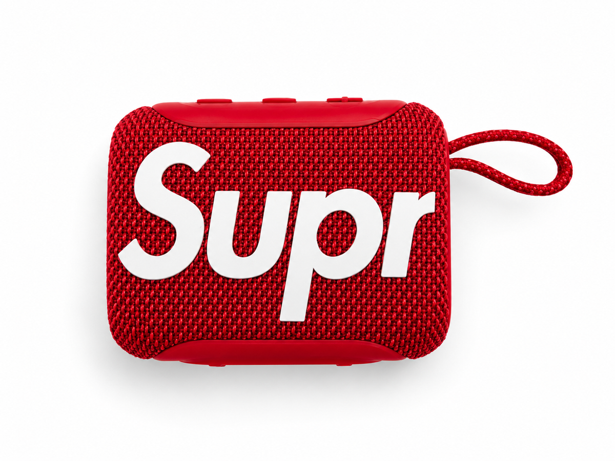 Supreme x JBL Go 5 Bluetooth Speaker Red