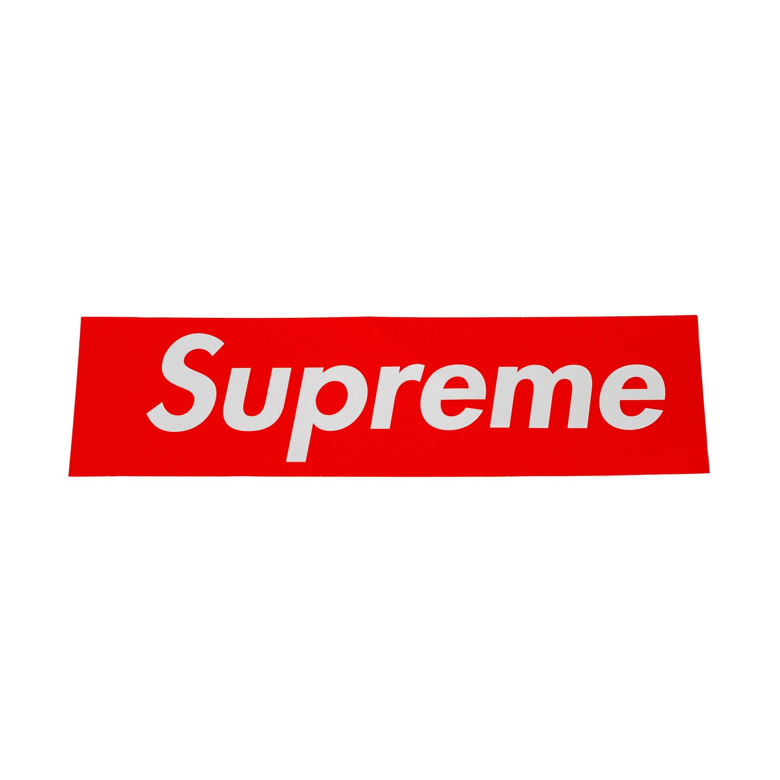 Supreme Box Logo Red Sticker