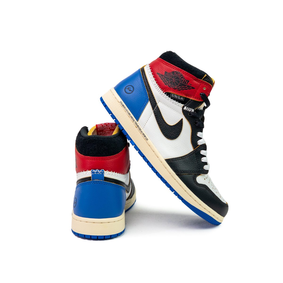 Fragment Design x Union LA x Air Jordan 1 Retro High OG Varsity Red