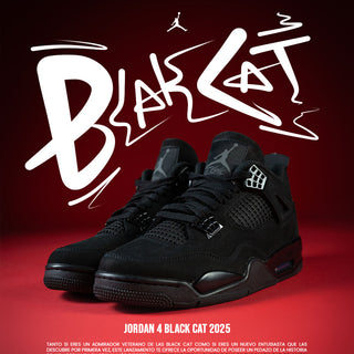 Air Jordan 4 Black Cat 2025: El regreso de un ícono oscuro