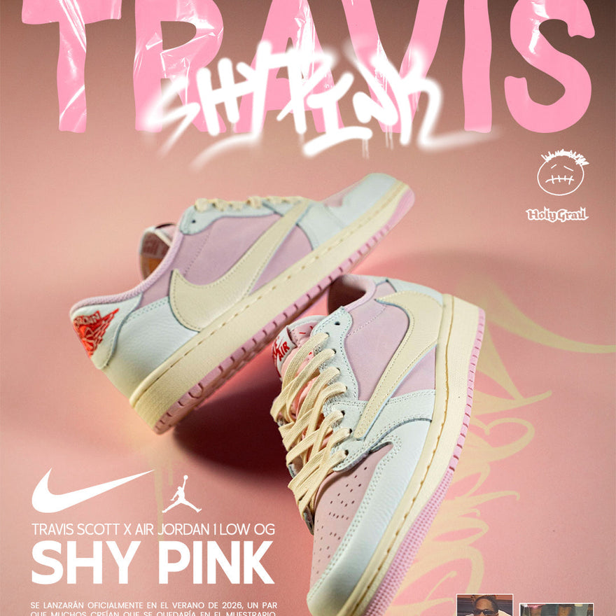 🏆 Travis Scott x Air Jordan 1 Low OG Shy Pink – El Hype Que Está a Punto de Estallar