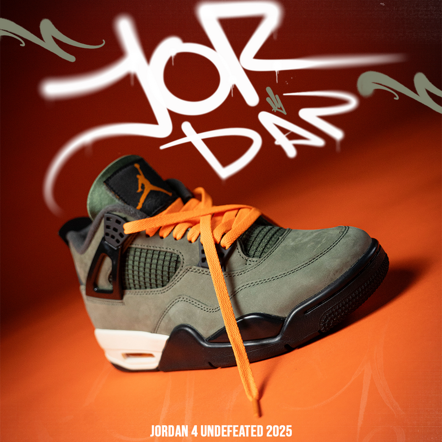 Undefeated x Air Jordan 4: El regreso legendario en 2025 🔥👟