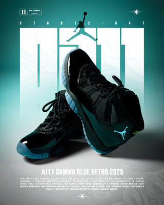 Air Jordan 11  Gamma Blue, el regreso de un clásico moderno