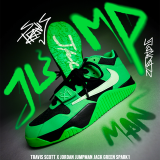 Travis Scott x Jordan Jumpman Jack Green Spark 2026 🟢🔥