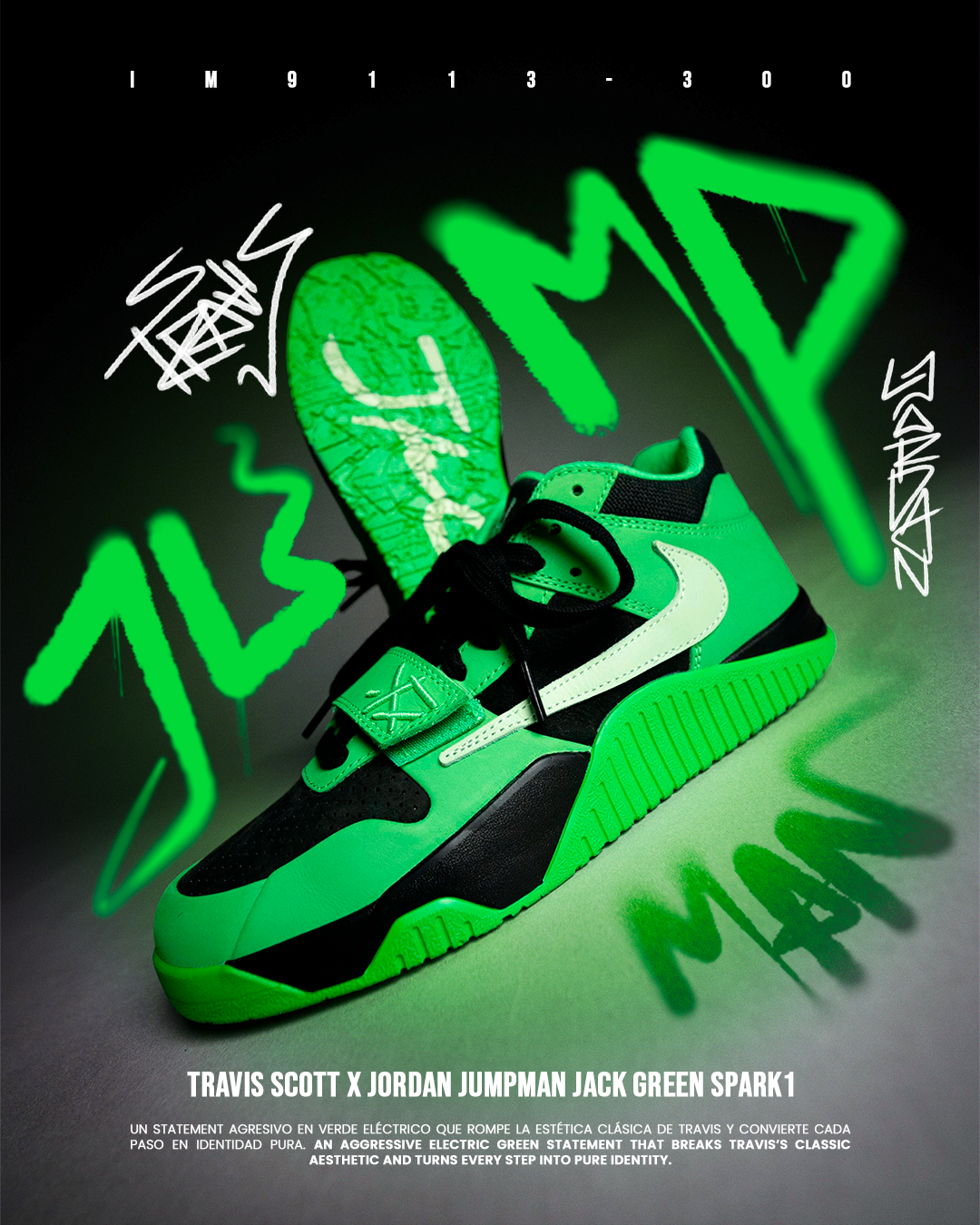 Travis Scott x Jordan Jumpman Jack Green Spark 2026 🟢🔥