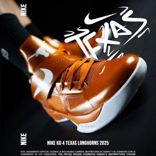 Nike KD 4 Texas Longhorns 2025: El regreso de una leyenda universitaria