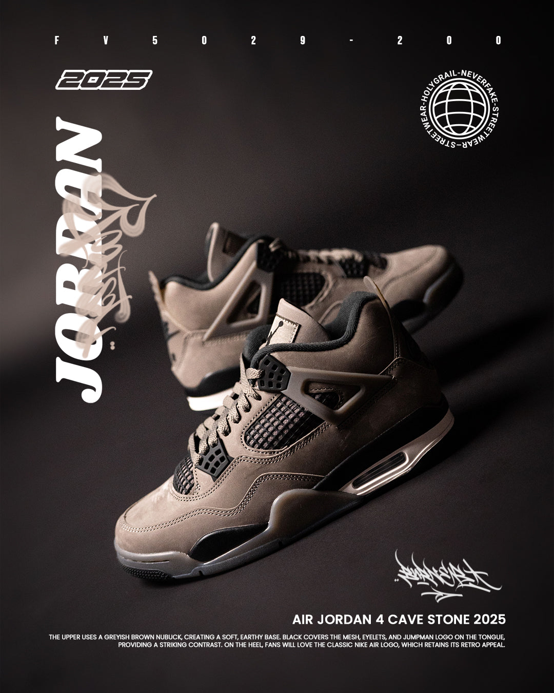 Air Jordan 4 “Cave Stone”: Estilo terrenal para el otoño 2025