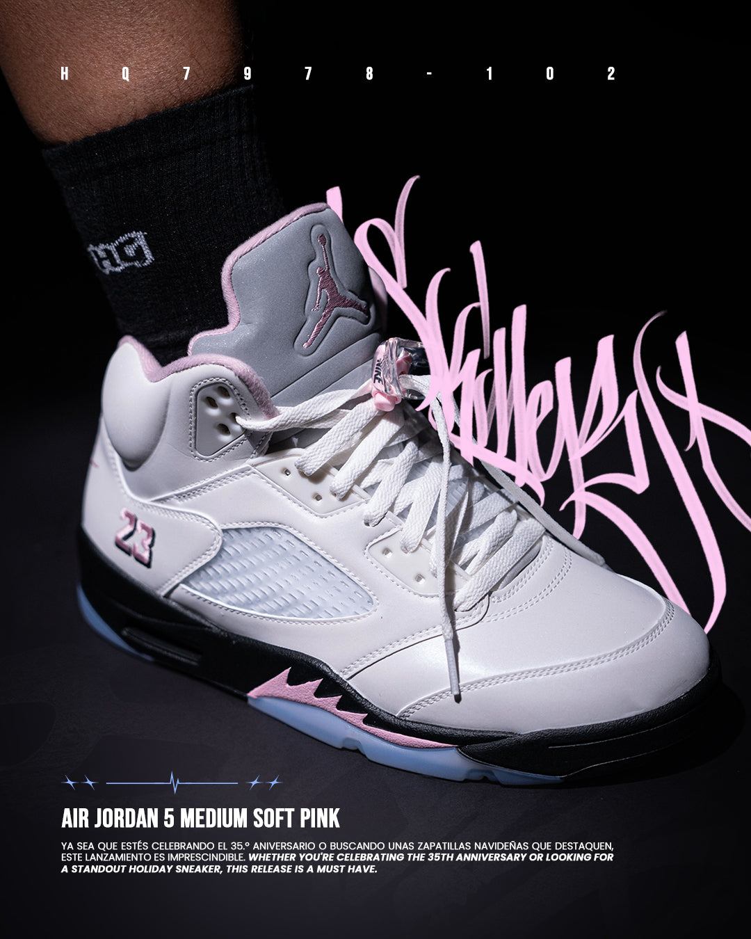 Air Jordan 5 OG 35th Anniversary Medium Soft Pink: Elegancia en Rosa para Celebrar 35 Años de Historia