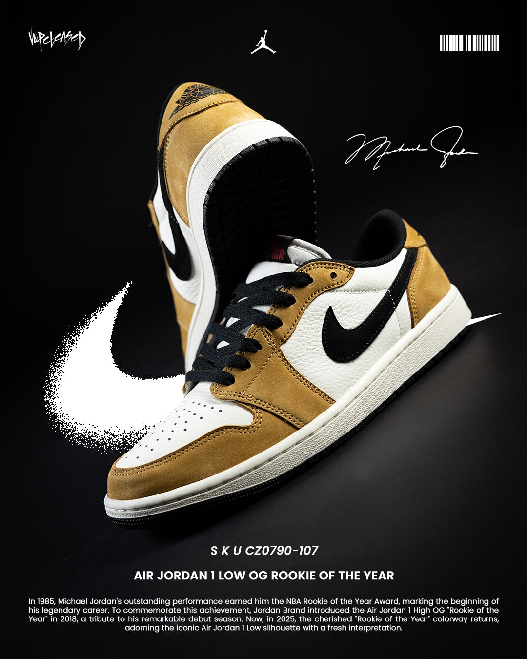 Air Jordan 1 Low OG 'Rookie of the Year': El Regreso de una Leyenda en 2025