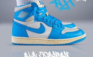 Air Jordan 1 High OG "UNC Reimagined": Un Clásico Renacido con Estilo Vintage
