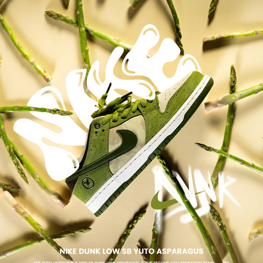 Yuto Horigome x Nike SB Dunk Low 'Asparagus': La Fusión Perfecta entre Skate y Naturaleza
