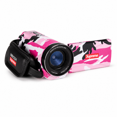 Supreme Minolta MN4K300WP Waterproof Camcorder Pink Camo
