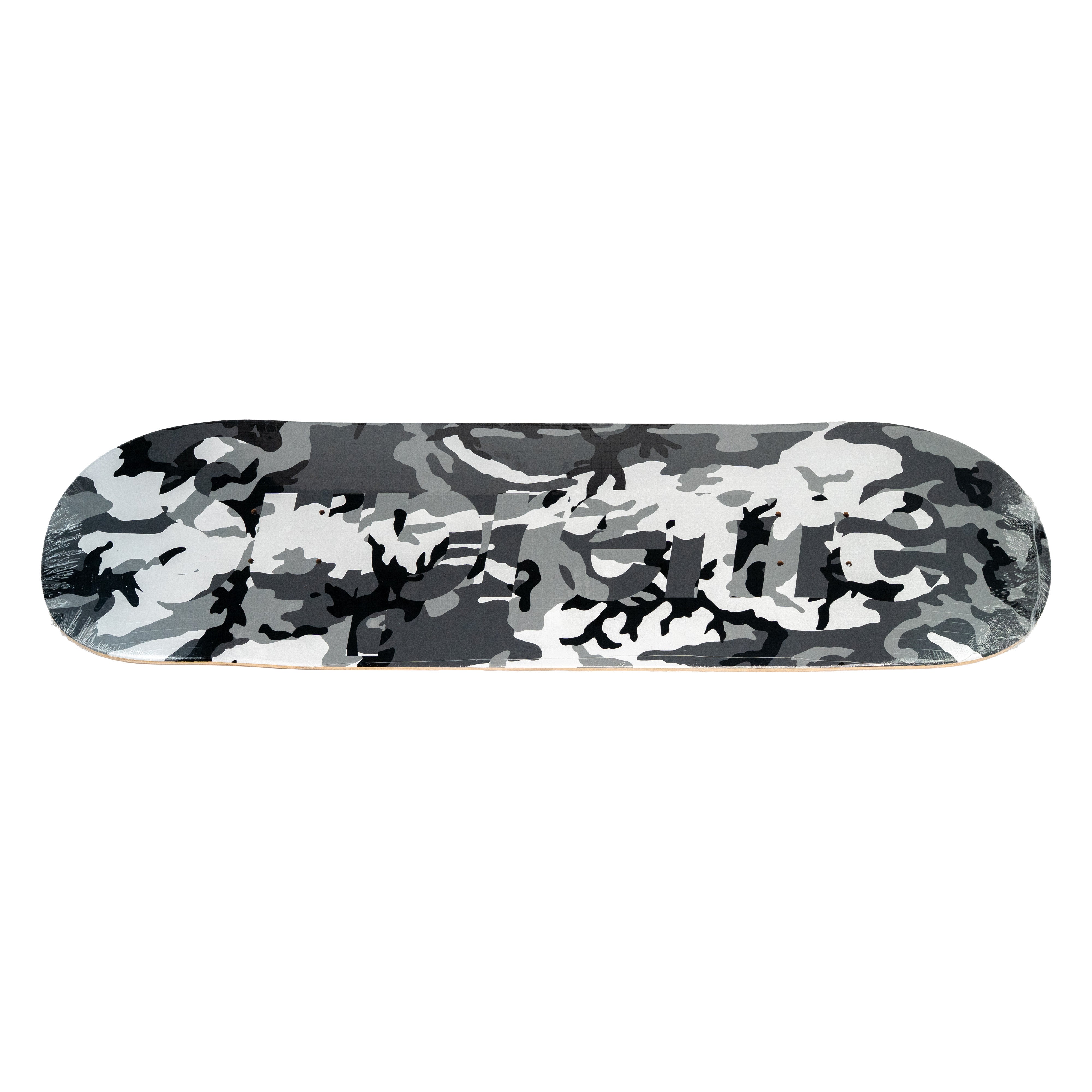Supreme Camo Ripstop Skateboard Deck Snow Camo