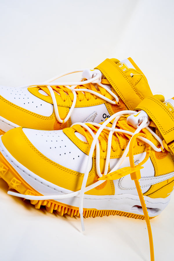 Nike Air Force 1 Mid SP Off-White Varsity Maize