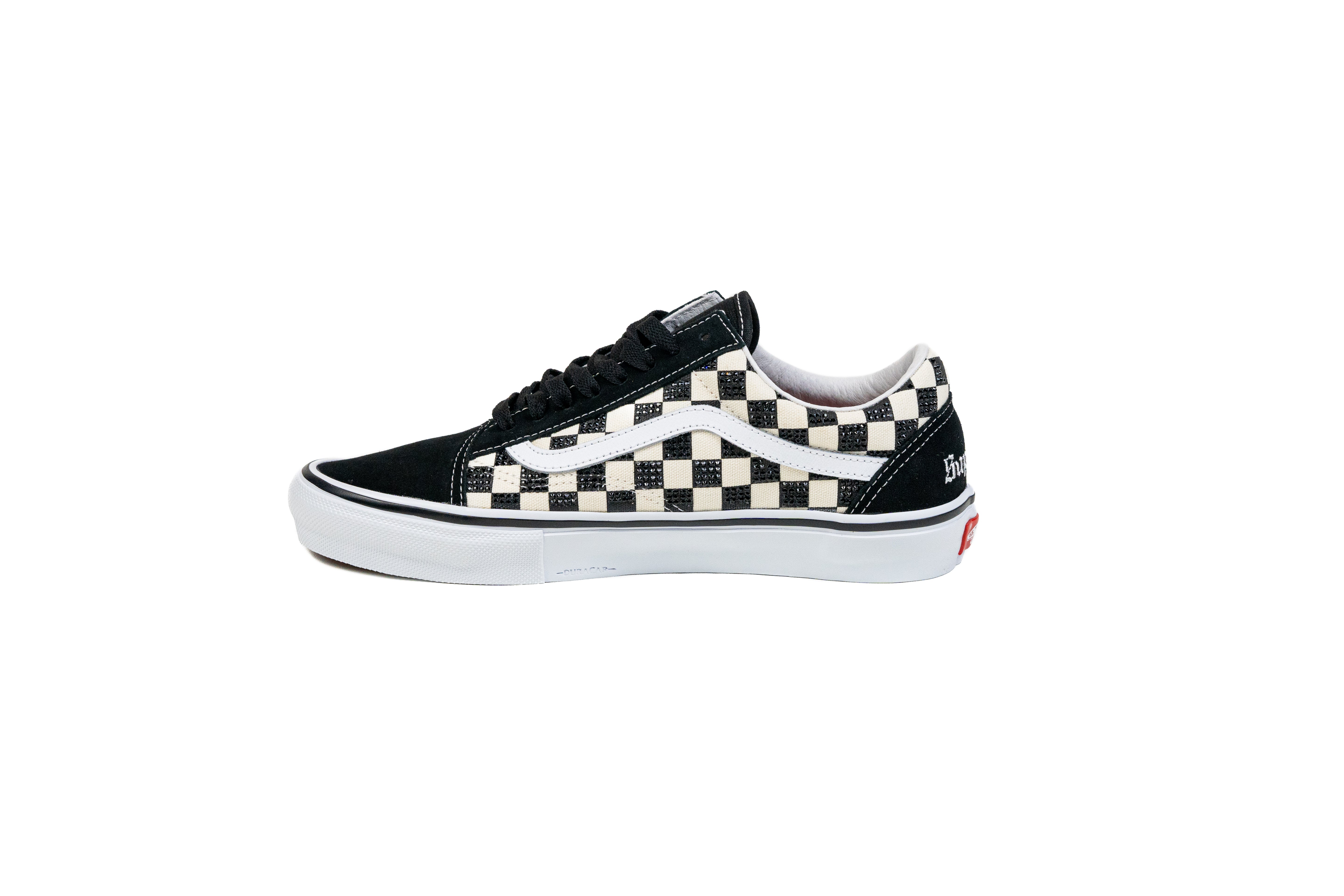 Vans Old Skool Supreme Swarovski Black