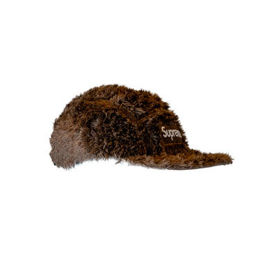 Supreme Fuzzy Camp Cap Brown