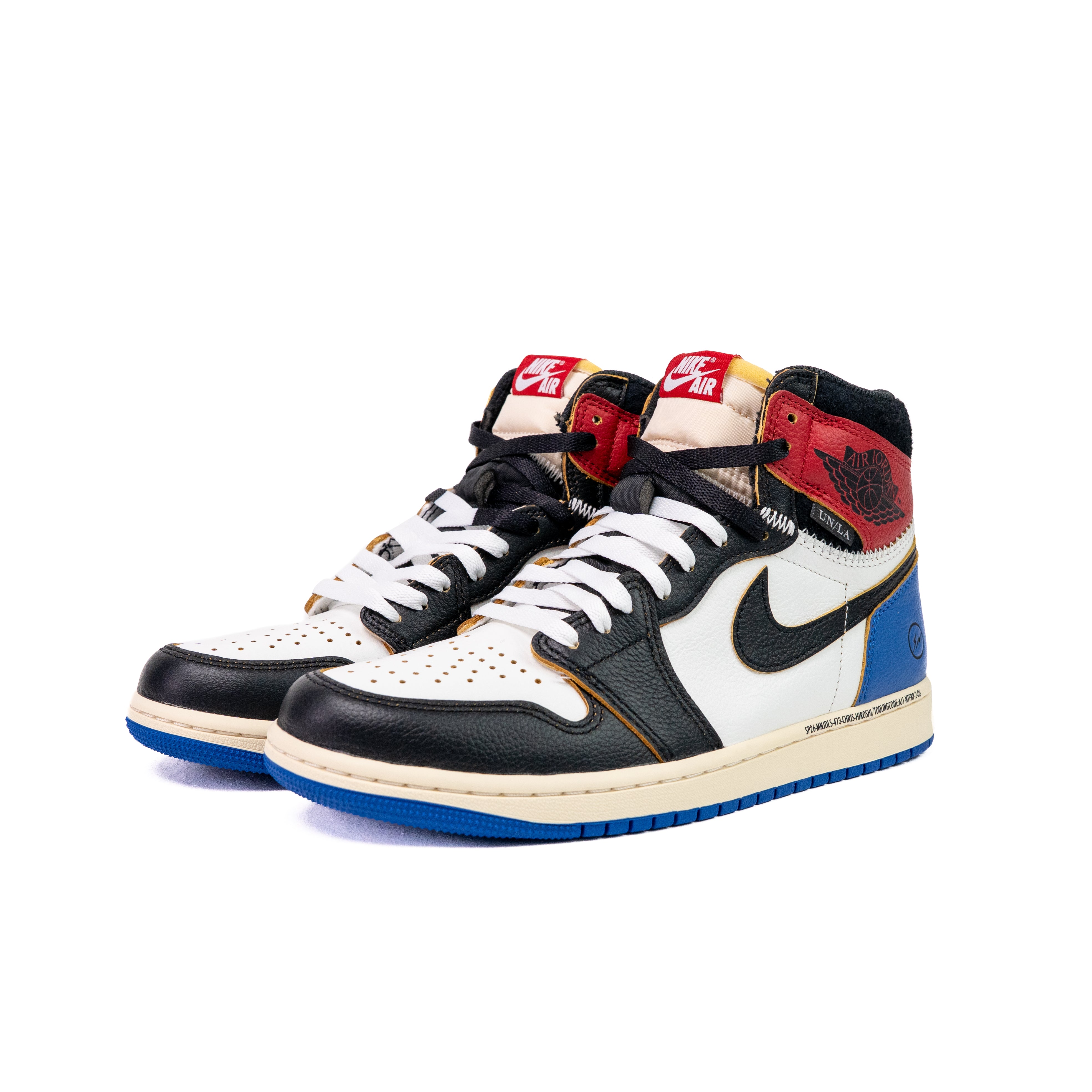 Fragment Design x Union LA x Air Jordan 1 Retro High OG Varsity Red