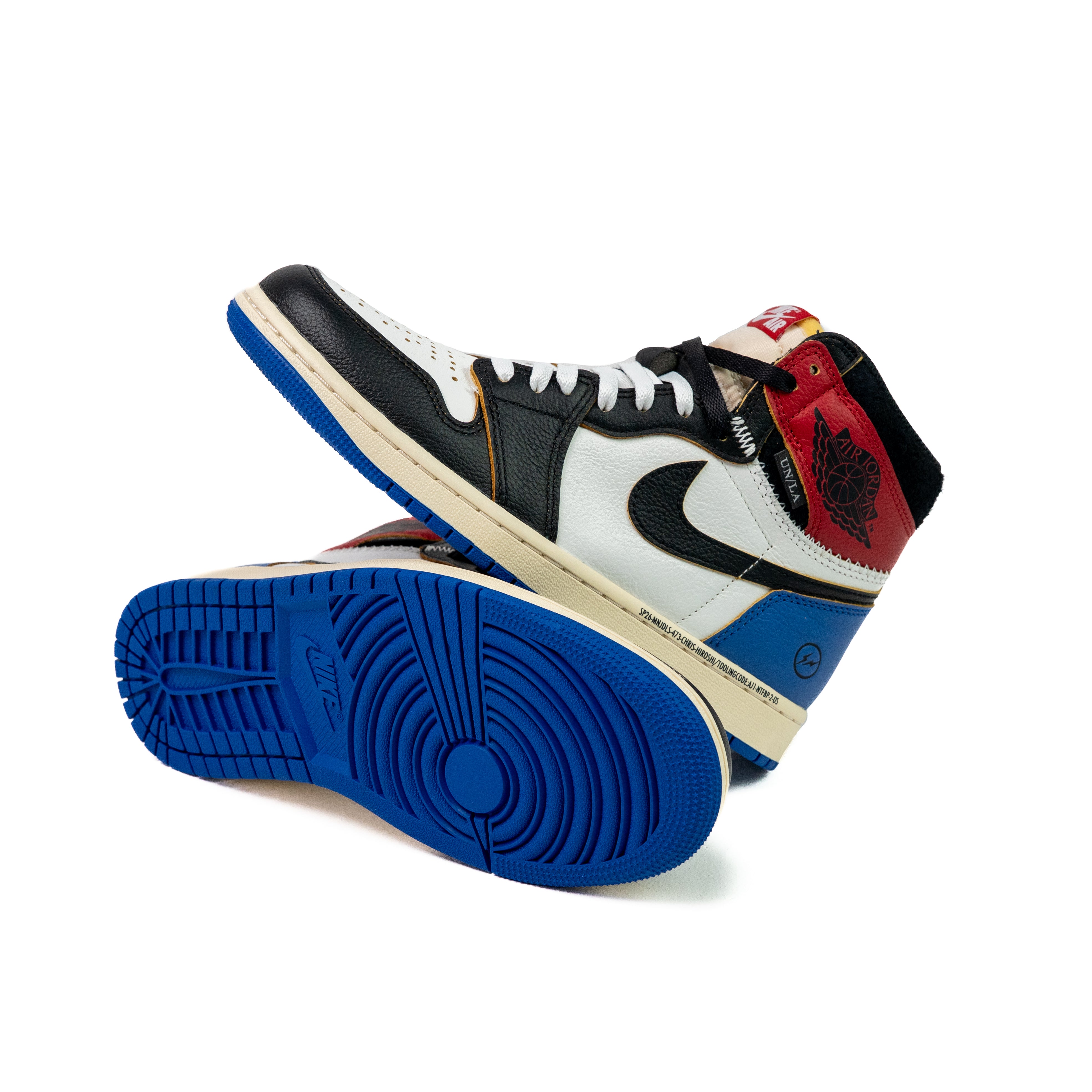 Fragment Design x Union LA x Air Jordan 1 Retro High OG Varsity Red
