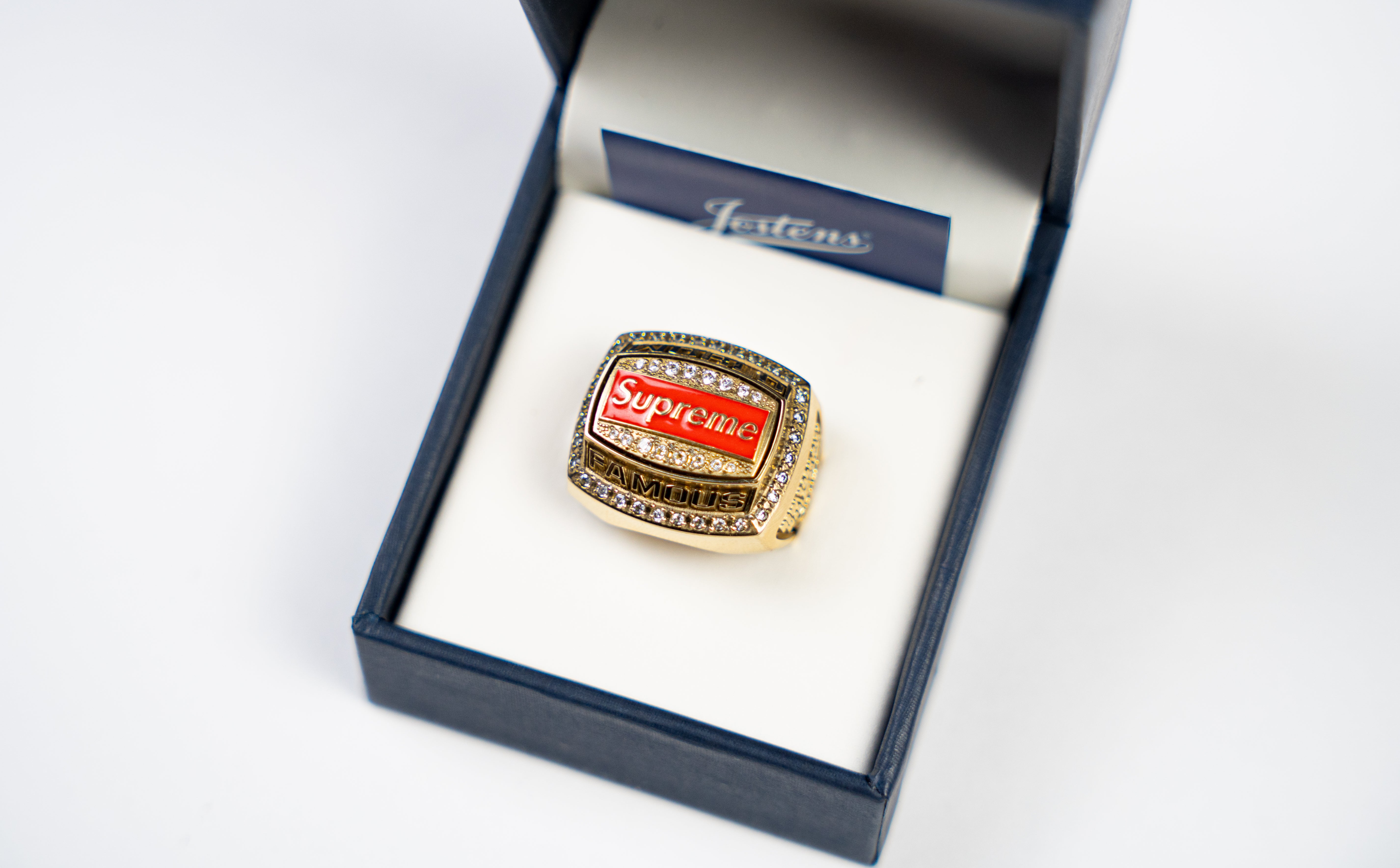 Supreme x Jostens World Famous Champion Ring