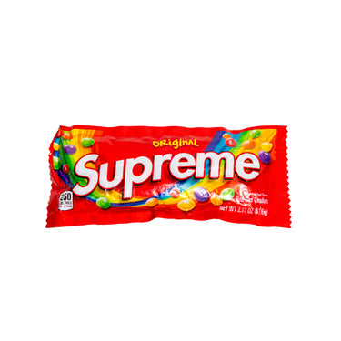 Supreme Skittles Set Not Fit For Human Consumption Red Purple