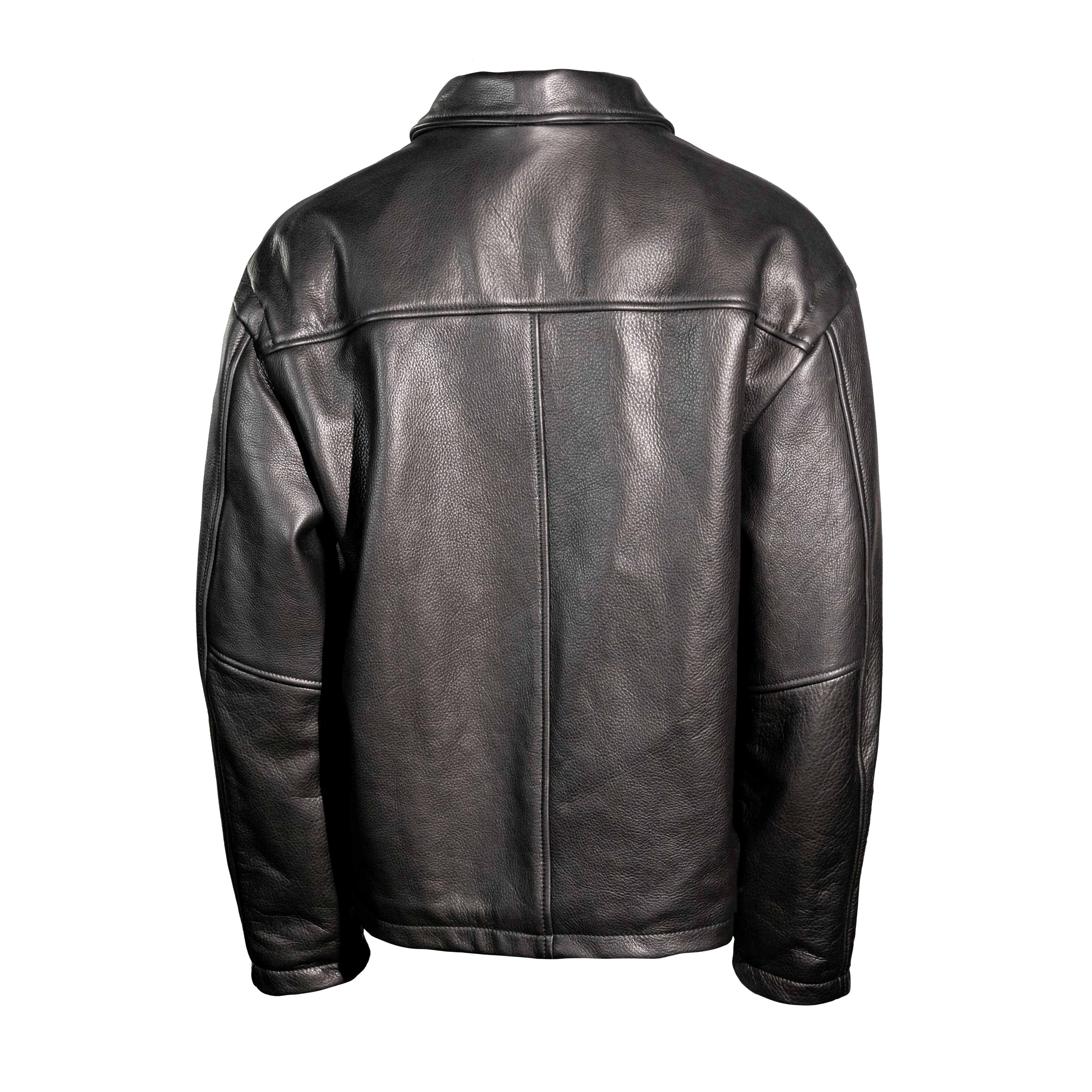 Supreme Schott Leather Clip Jacket