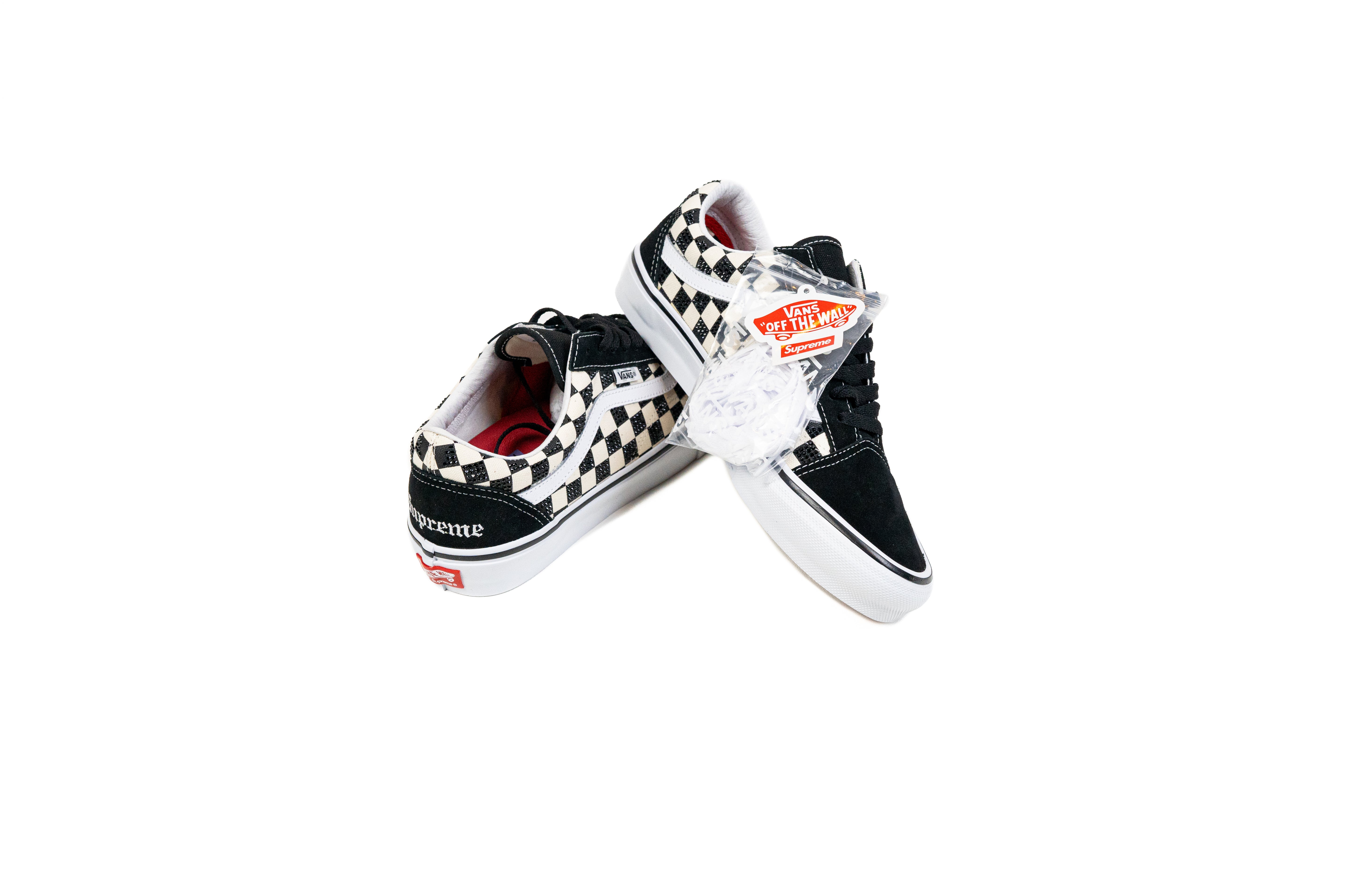 Vans Old Skool Supreme Swarovski Black