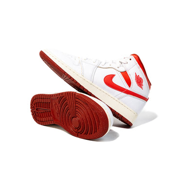 Jordan 1 Mid SE White Dune Red