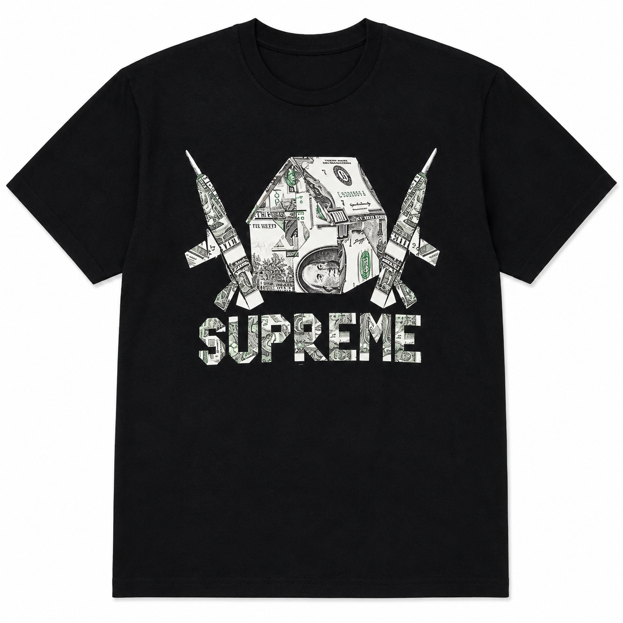 Supreme Origami Tee Black