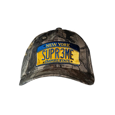 Supreme License Plate 6 Panel Camo