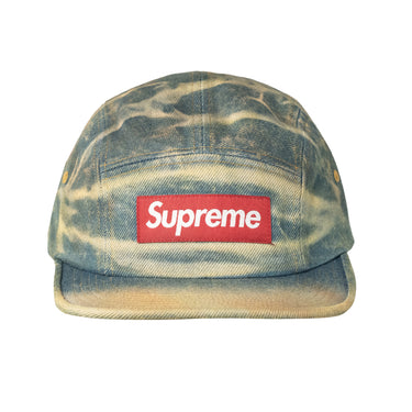 Supreme Denim Camp Cap (FW25) Washed Indigo