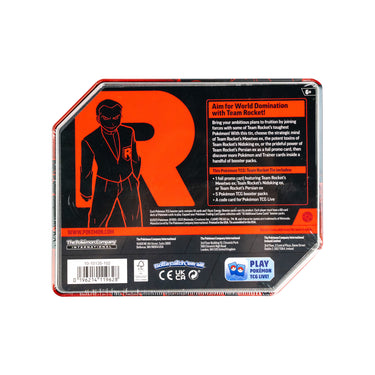 Pokémon TCG Team Rocket Tin Nidoking Ex